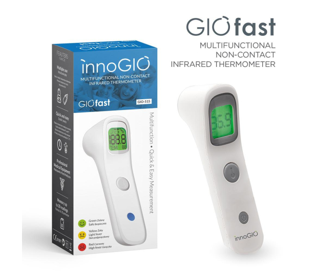 InnoGIO Termometr bezdotykowy GIOfast - 1360141 - zdjęcie 4